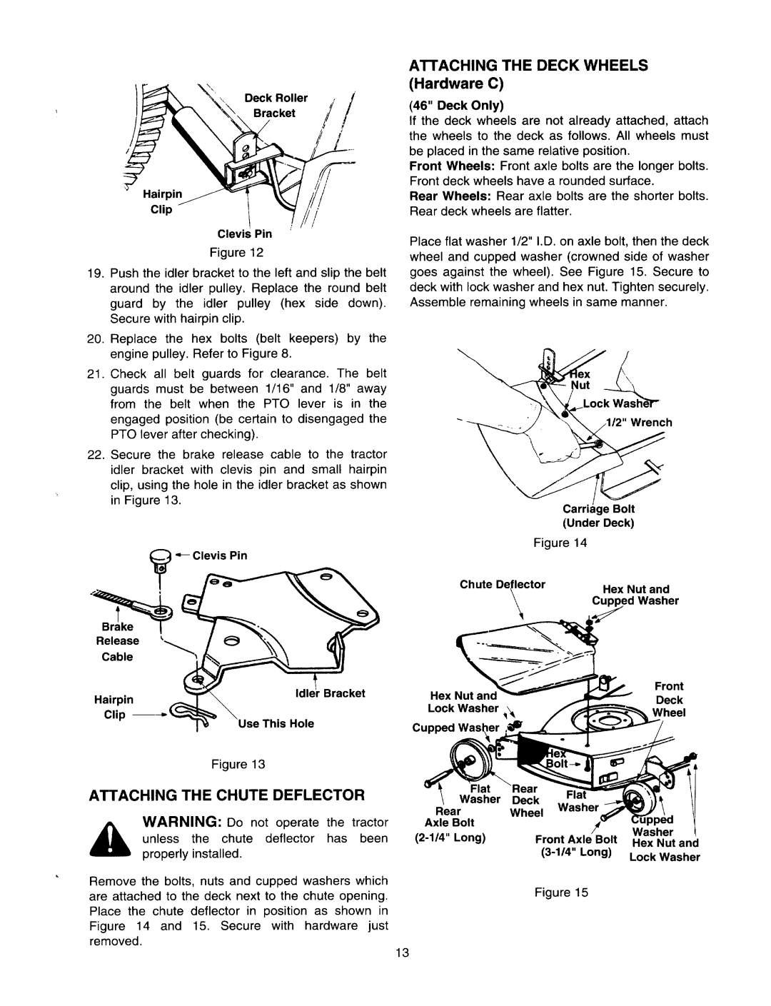 Bolens 820 thru 829 manual 