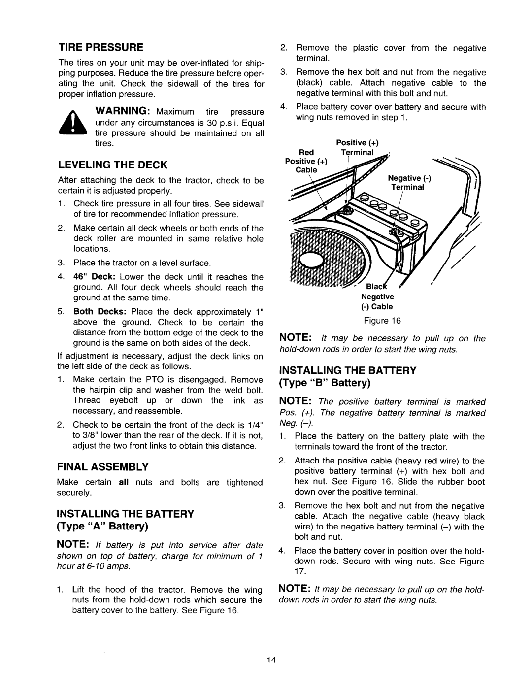 Bolens 820 thru 829 manual 