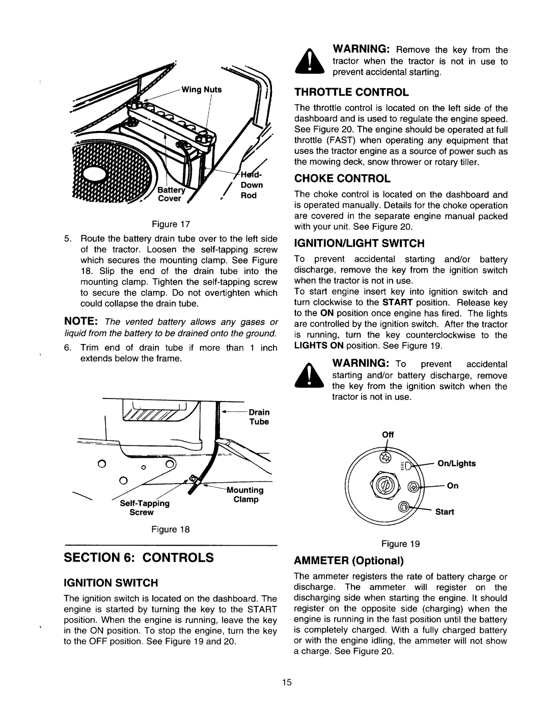 Bolens 820 thru 829 manual 