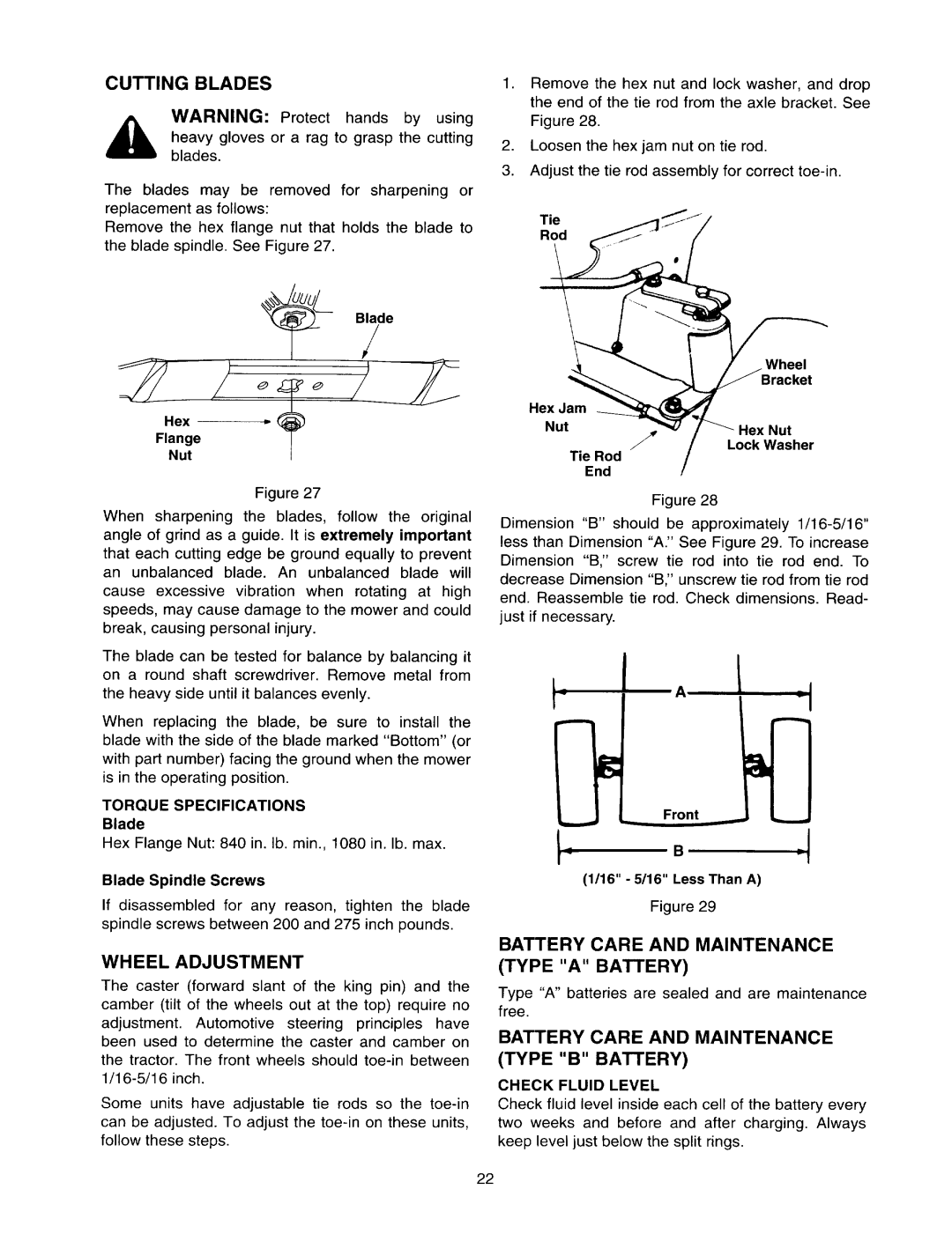 Bolens 820 thru 829 manual 