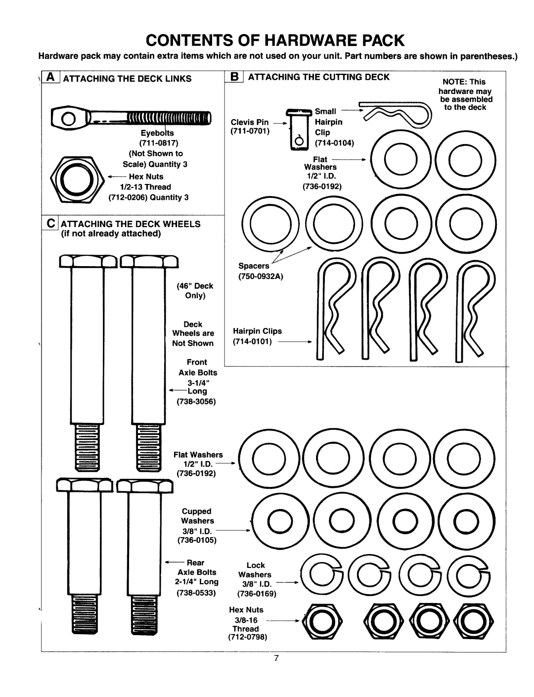 Bolens 820 thru 829 manual 