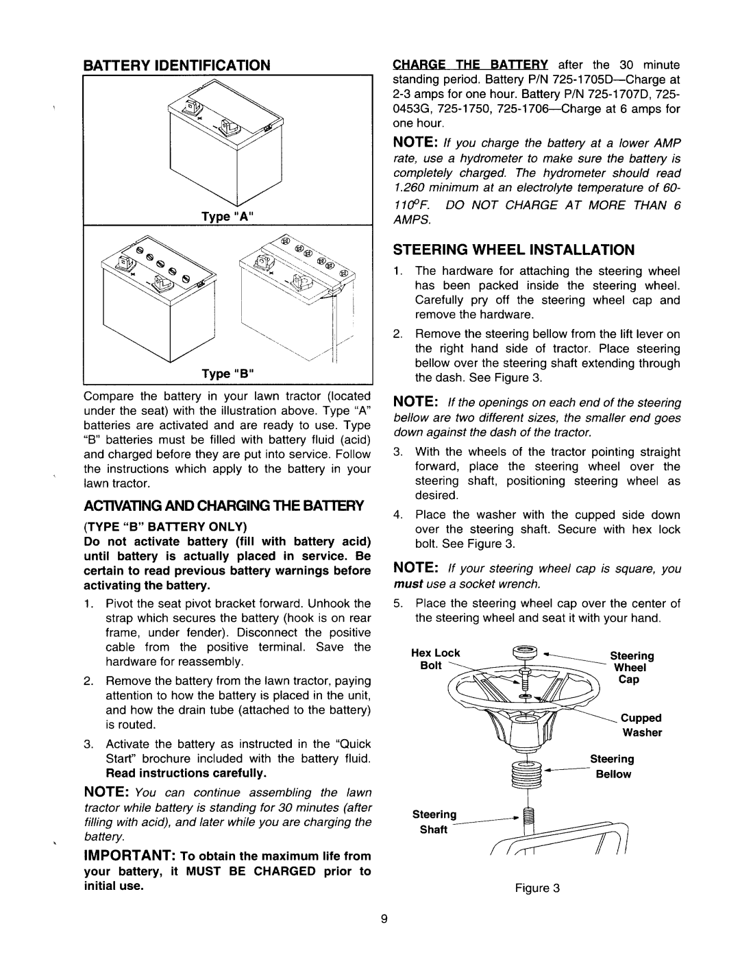 Bolens 820 thru 829 manual 