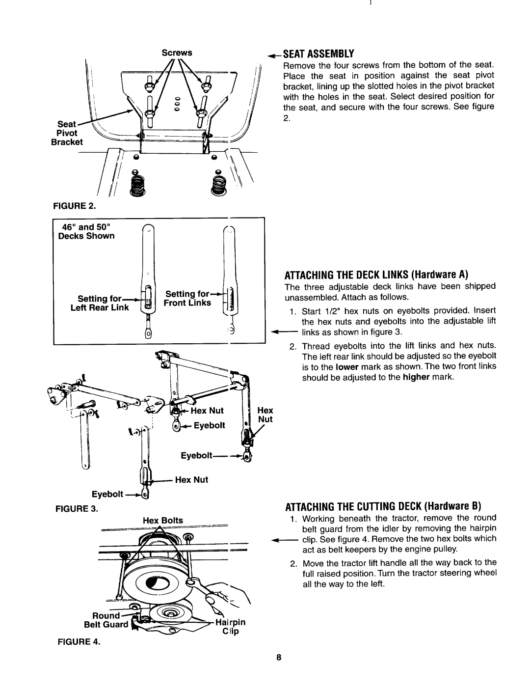 Bolens 840 thru 849 manual 