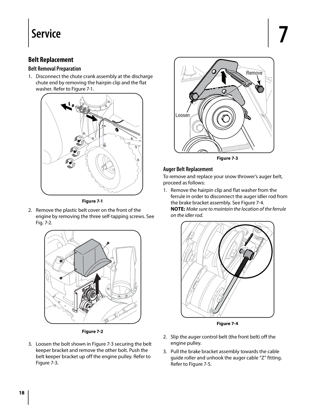 Bolens 933 SWE, 930 SWE warranty Service, Belt Removal Preparation, Auger Belt Replacement 