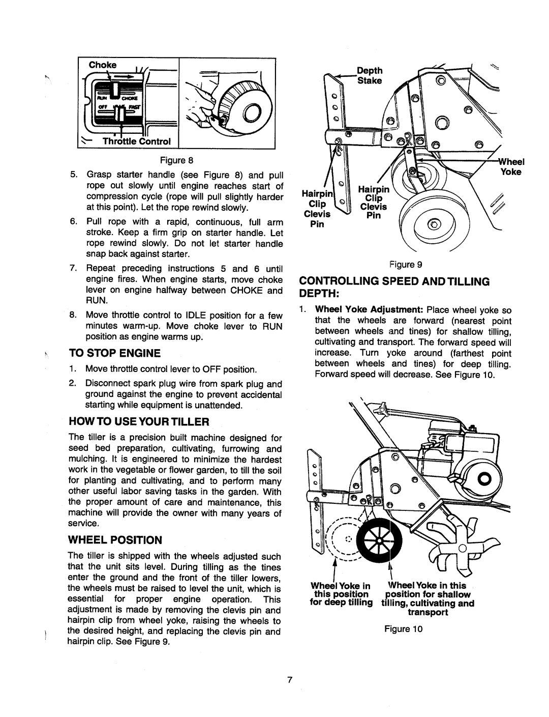 Bolens FT-50 manual 