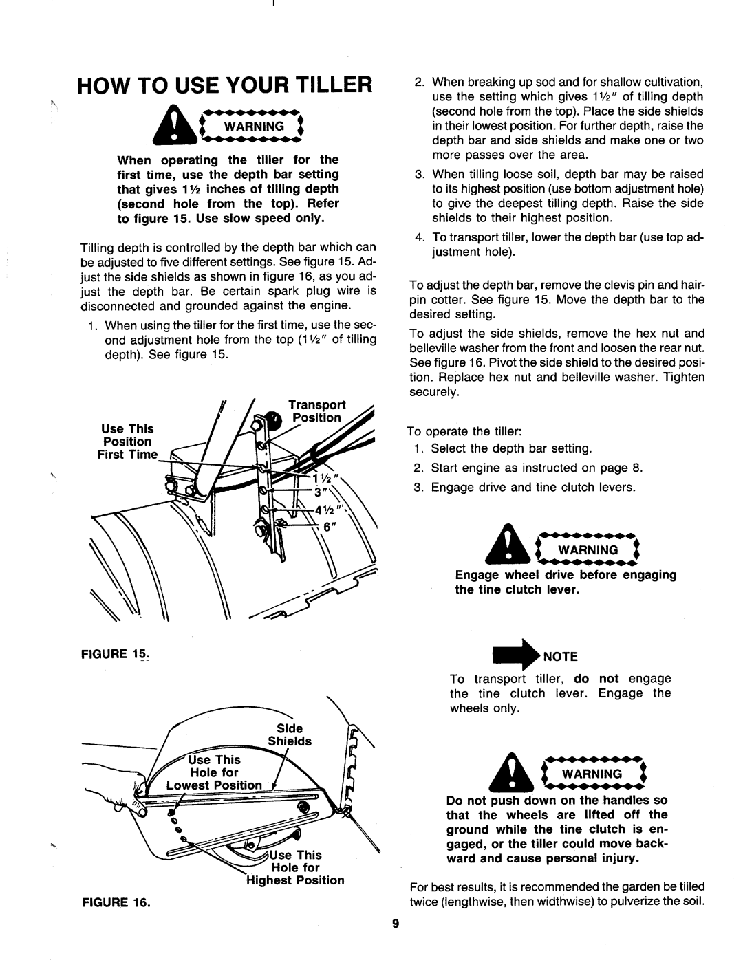 Bolens 216-404-000, Grt5, 216-405-000, 216-402-000 manual 