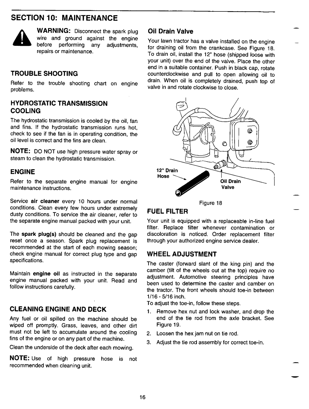 Bolens LT-185 manual 