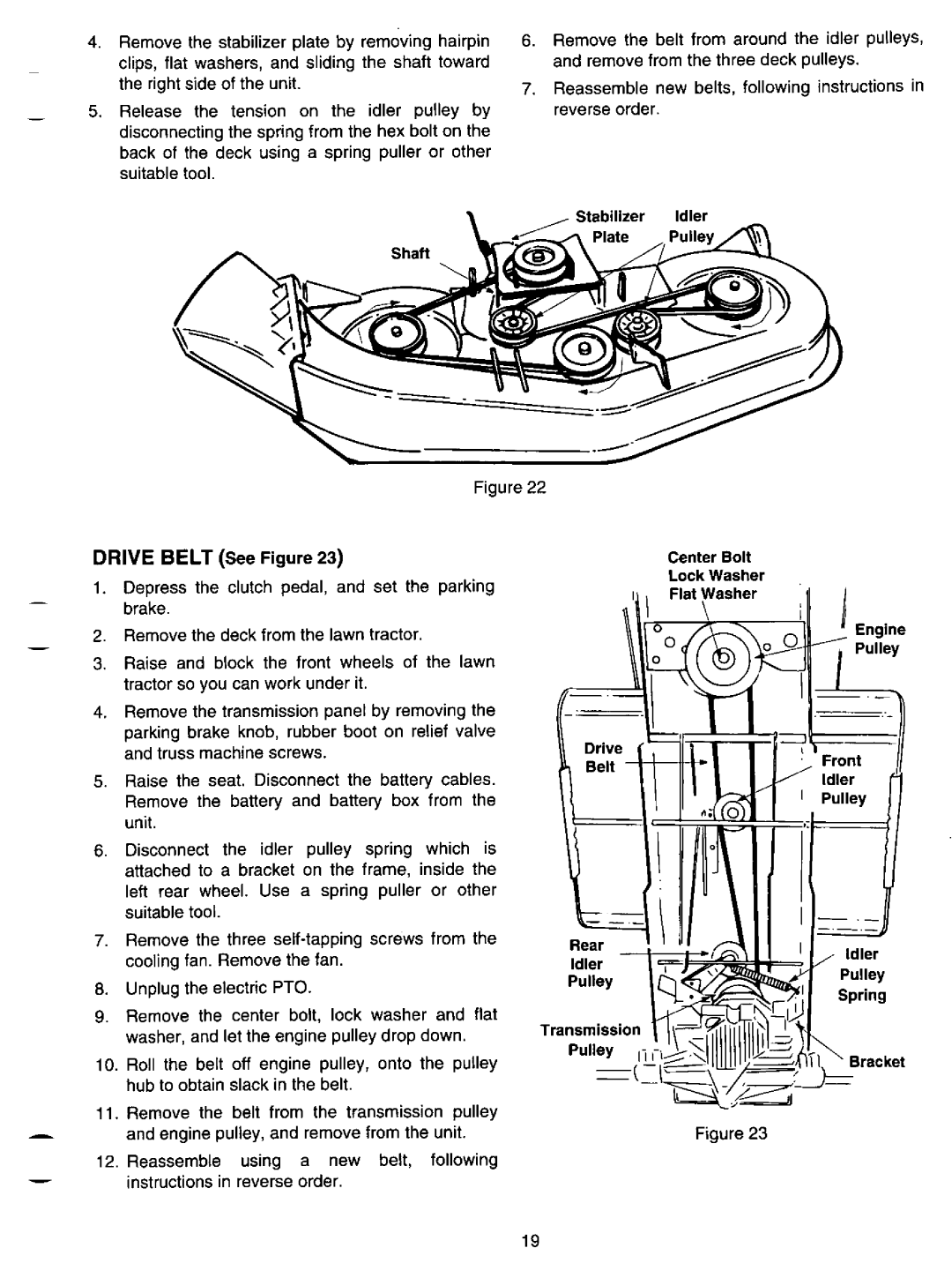 Bolens LT-185 manual 
