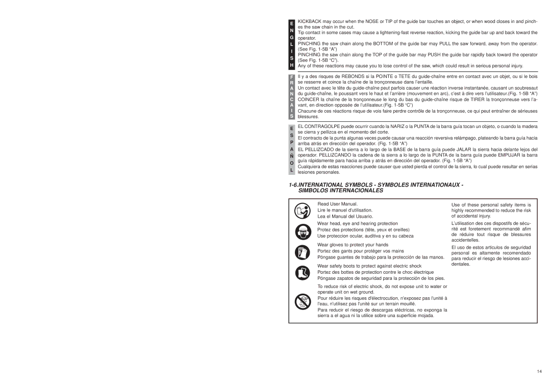 Bolens MS1640NTCC, MS1630NT user manual 