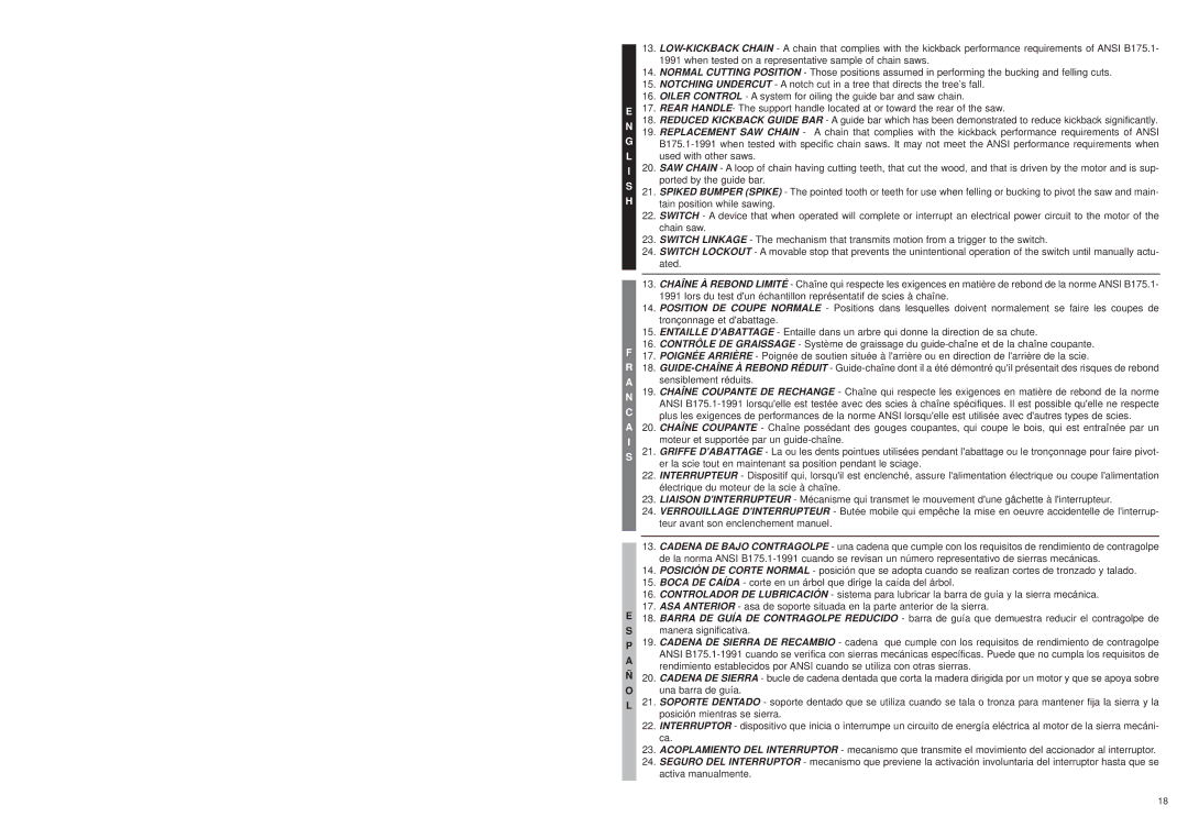 Bolens MS1640NTCC, MS1630NT user manual 