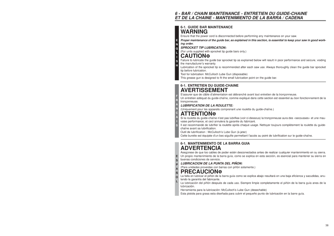 Bolens MS1640NTCC, MS1630NT user manual 