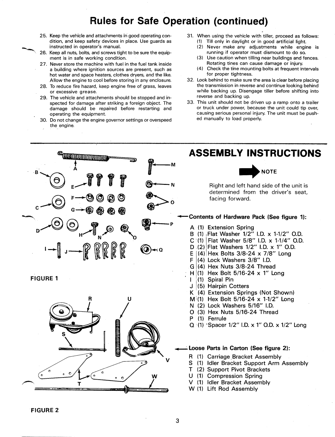 Bolens TMO-33603B, 190-746-000, 19746 manual 