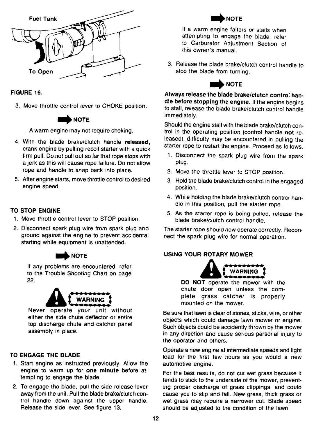 Bolens TMO-37478A manual 