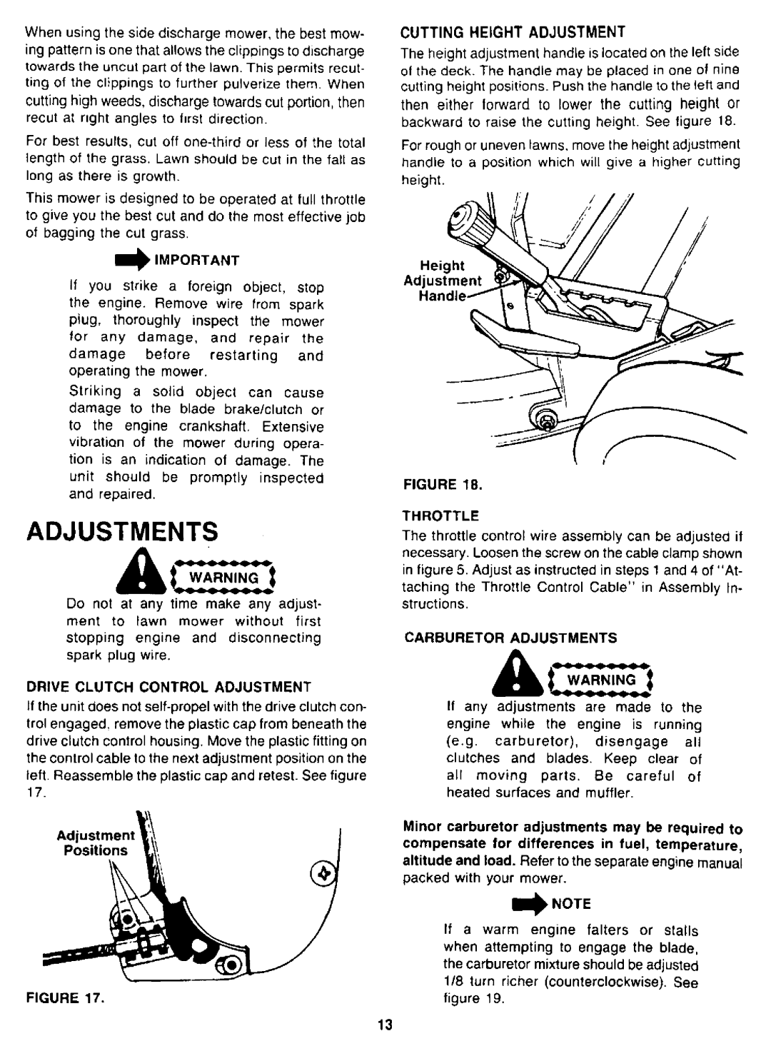 Bolens TMO-37478A manual 