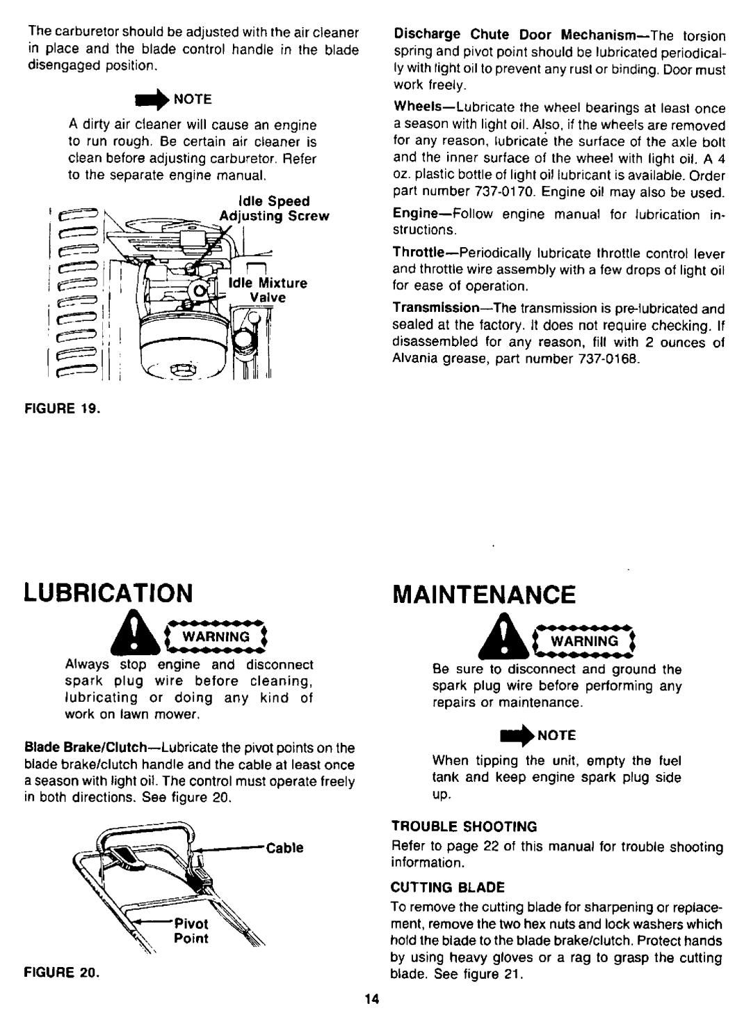 Bolens TMO-37478A manual 