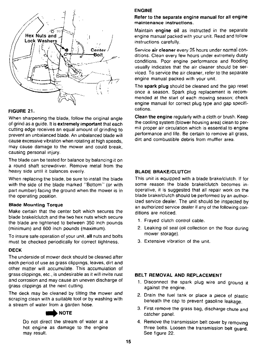 Bolens TMO-37478A manual 