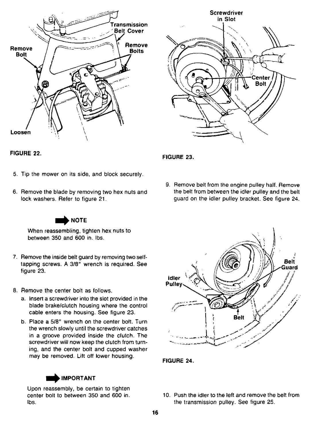 Bolens TMO-37478A manual 