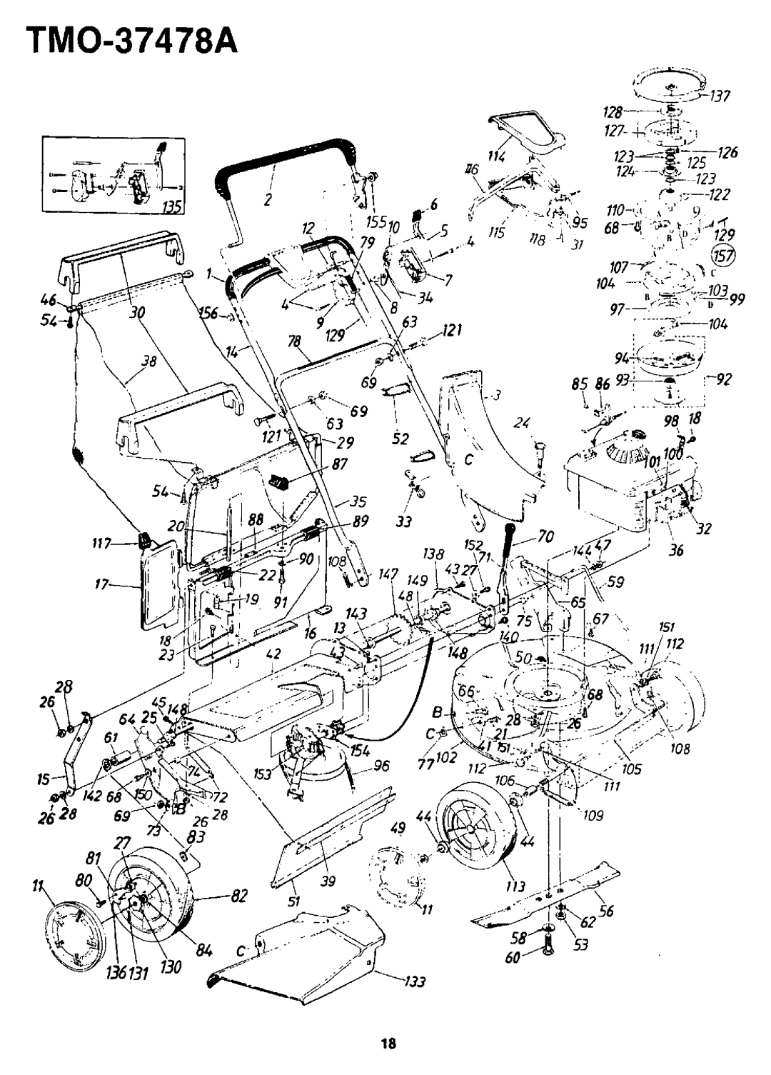 Bolens TMO-37478A manual 