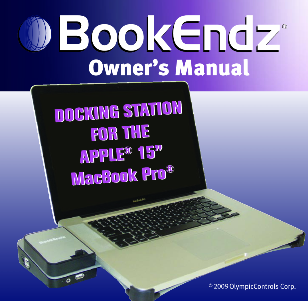 Bookendz BE-10333 manual 2009 