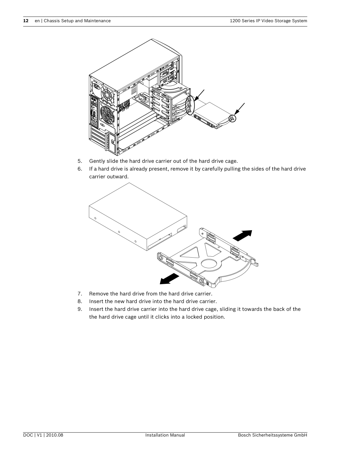 Bosch Appliances 1200 installation manual DOC V1 Installation Manual Bosch Sicherheitssysteme GmbH 