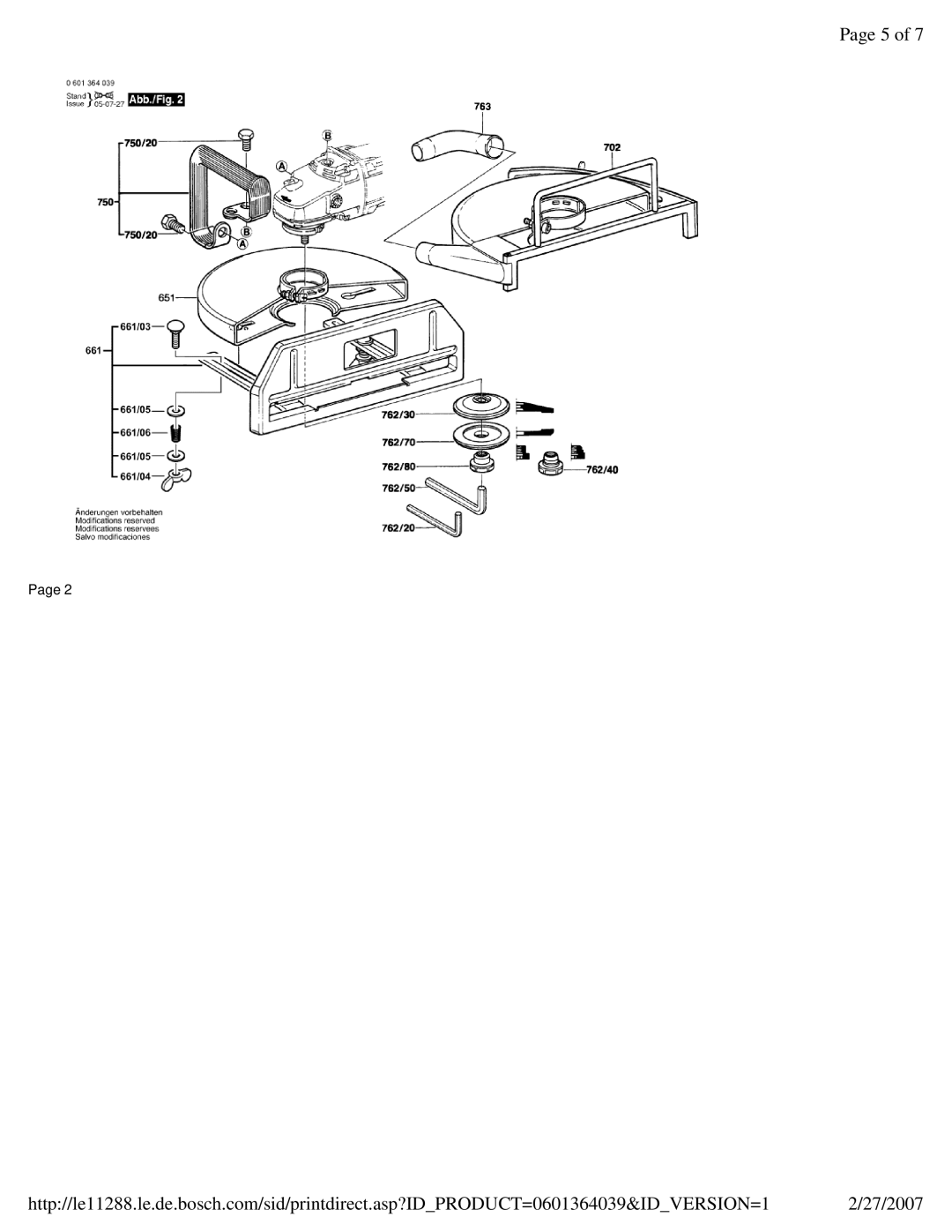 Bosch Appliances 1364 manual Page 5 of 