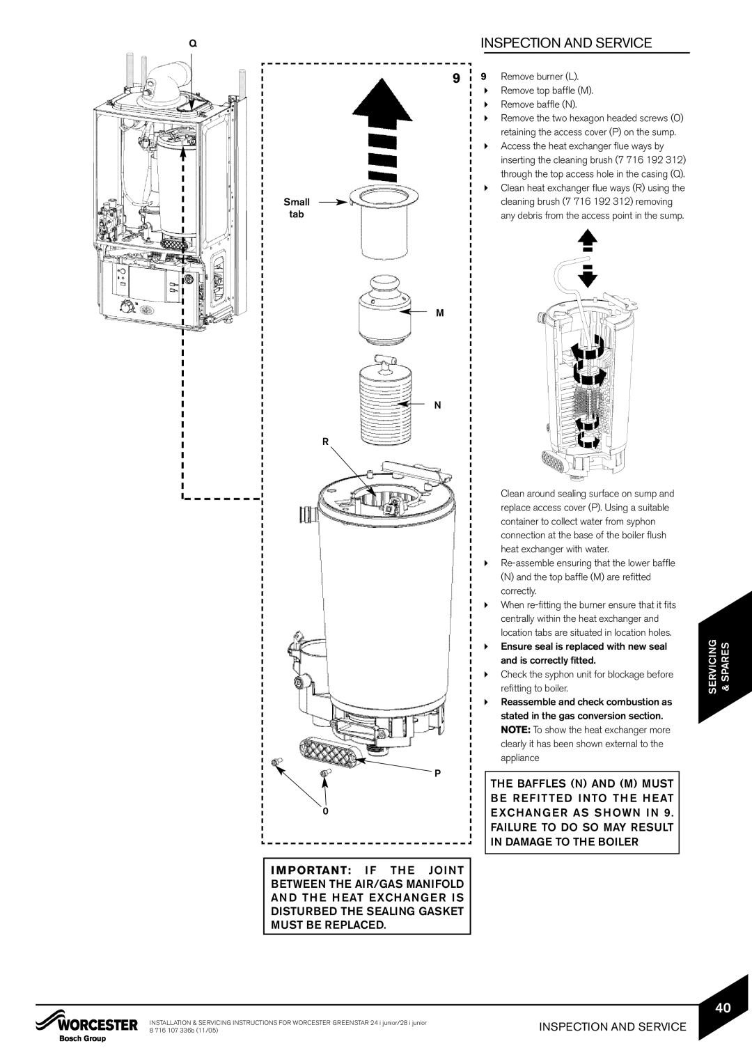 Bosch Appliances 24i junior, 28i junior manual Small Tab 