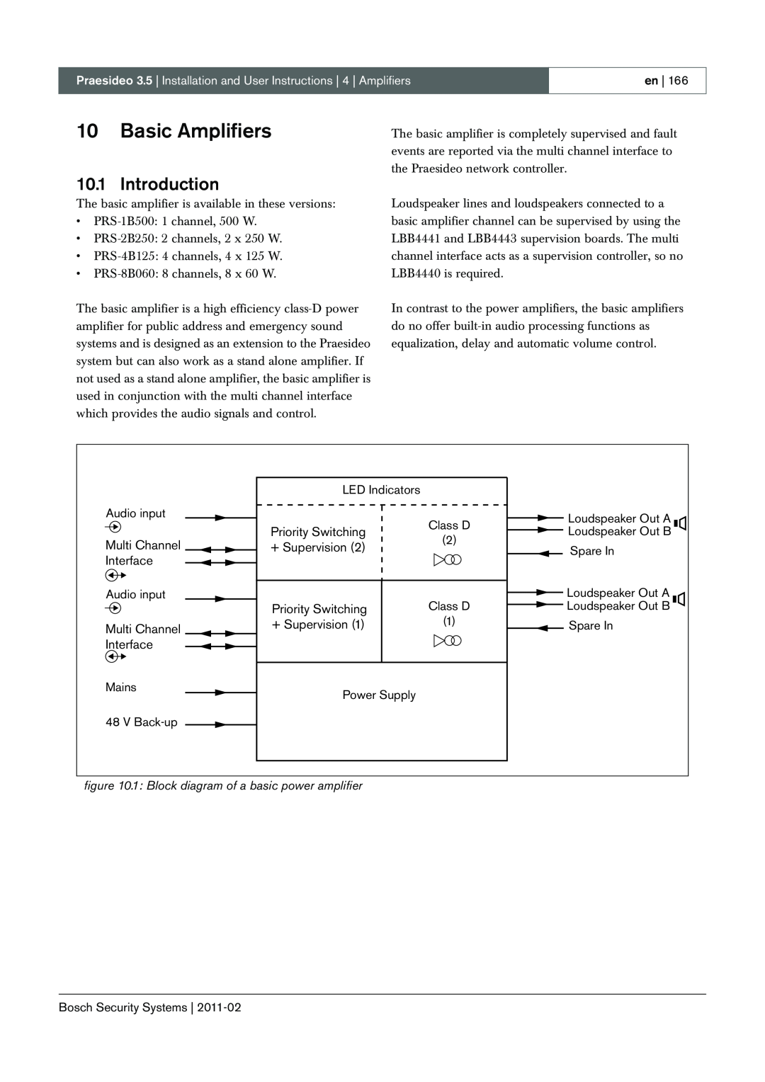 Bosch Appliances 3.5 manual Basic Amplifiers, Introduction 