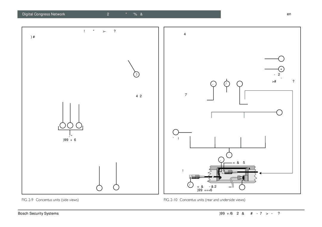 Bosch Appliances 3922 988 43318 manual Rear Microphone Release screw, Under, Next unit, To previous unit, LBB 3555/00 