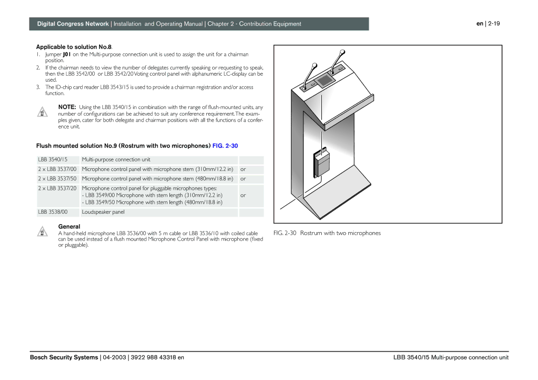 Bosch Appliances 3922 988 43318 manual Applicable to solution No.8, Or pluggable 