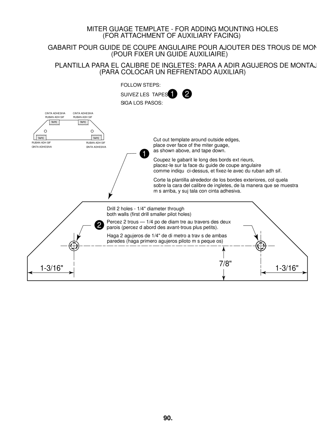 Bosch Appliances 4100DG, 4100-09 manual Follow Steps Suivez LES Étapes Siga LOS Pasos 