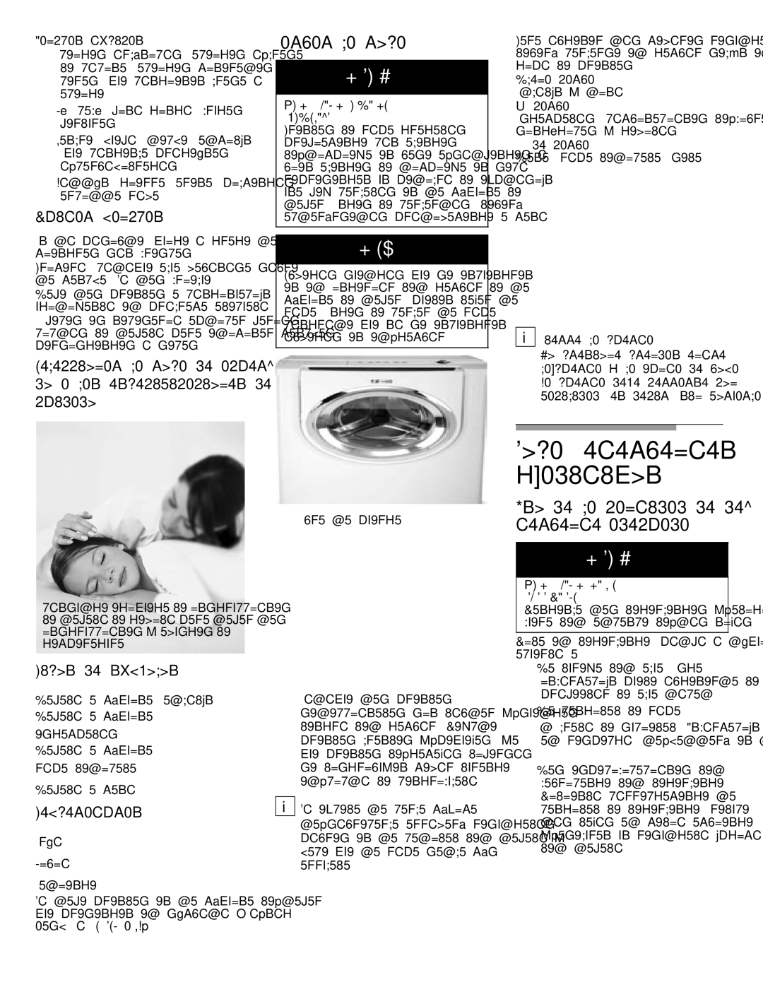 Bosch Appliances 500 Plus Series Ropa Detergentes Yaditivos, Cargar la ropa, Uso de la cantidad de de, Tergente Adecuada 