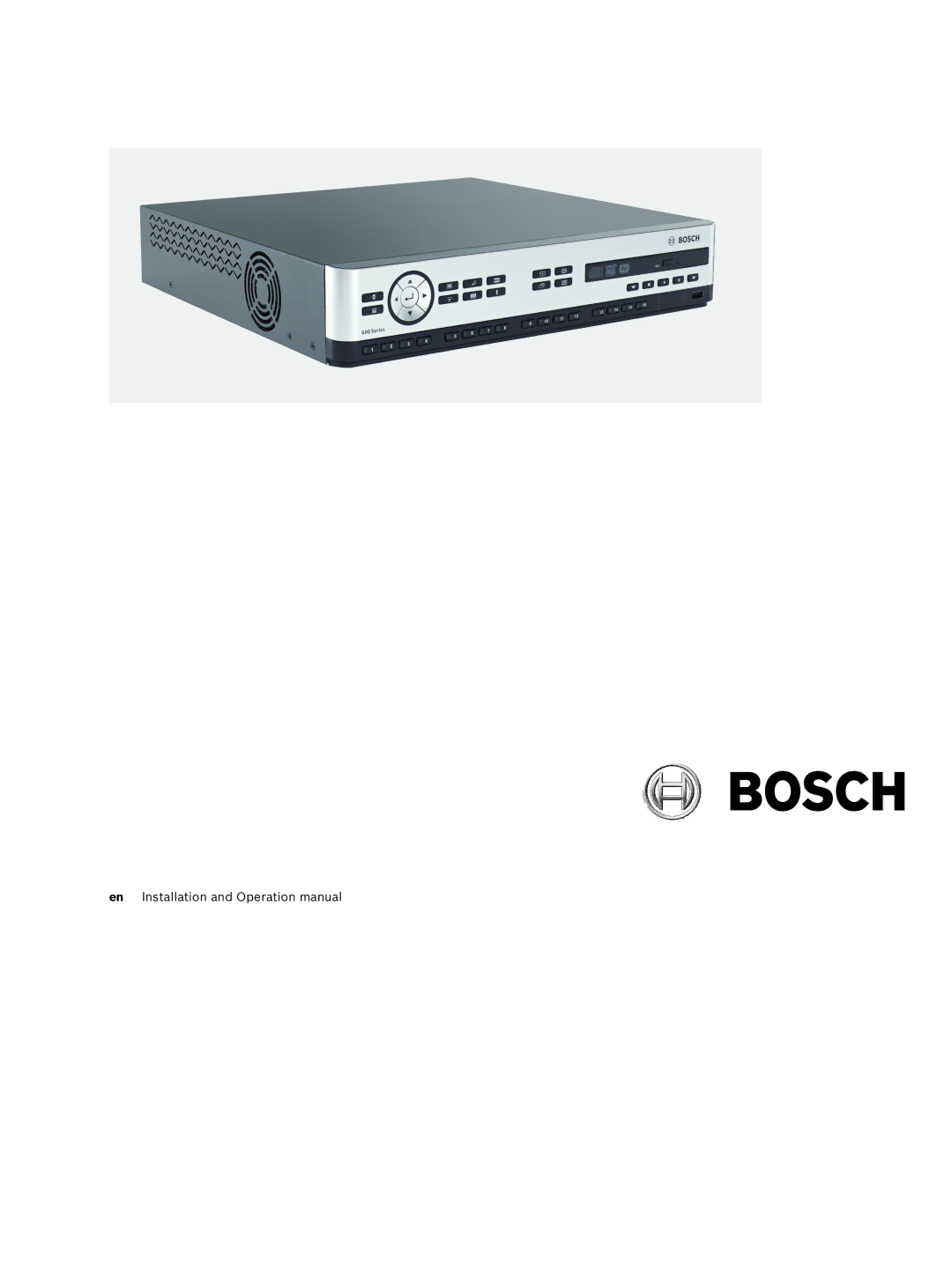 Bosch Appliances 650, 630 operation manual 