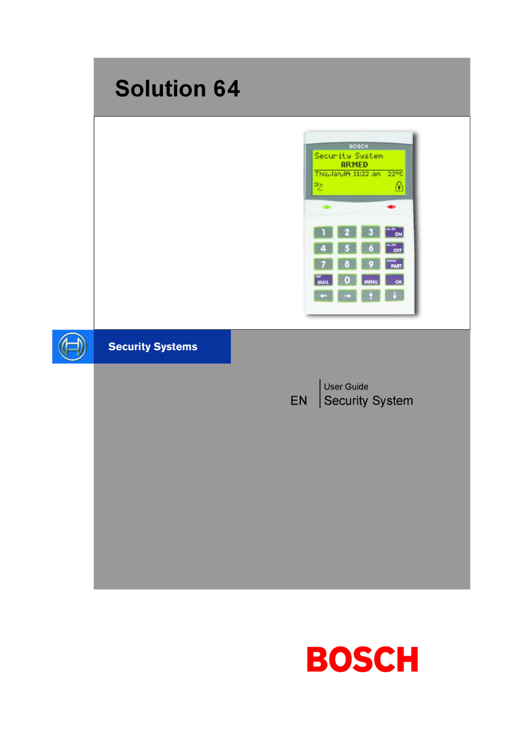 Bosch Appliances 9 6 BLCC110U manual Solution 