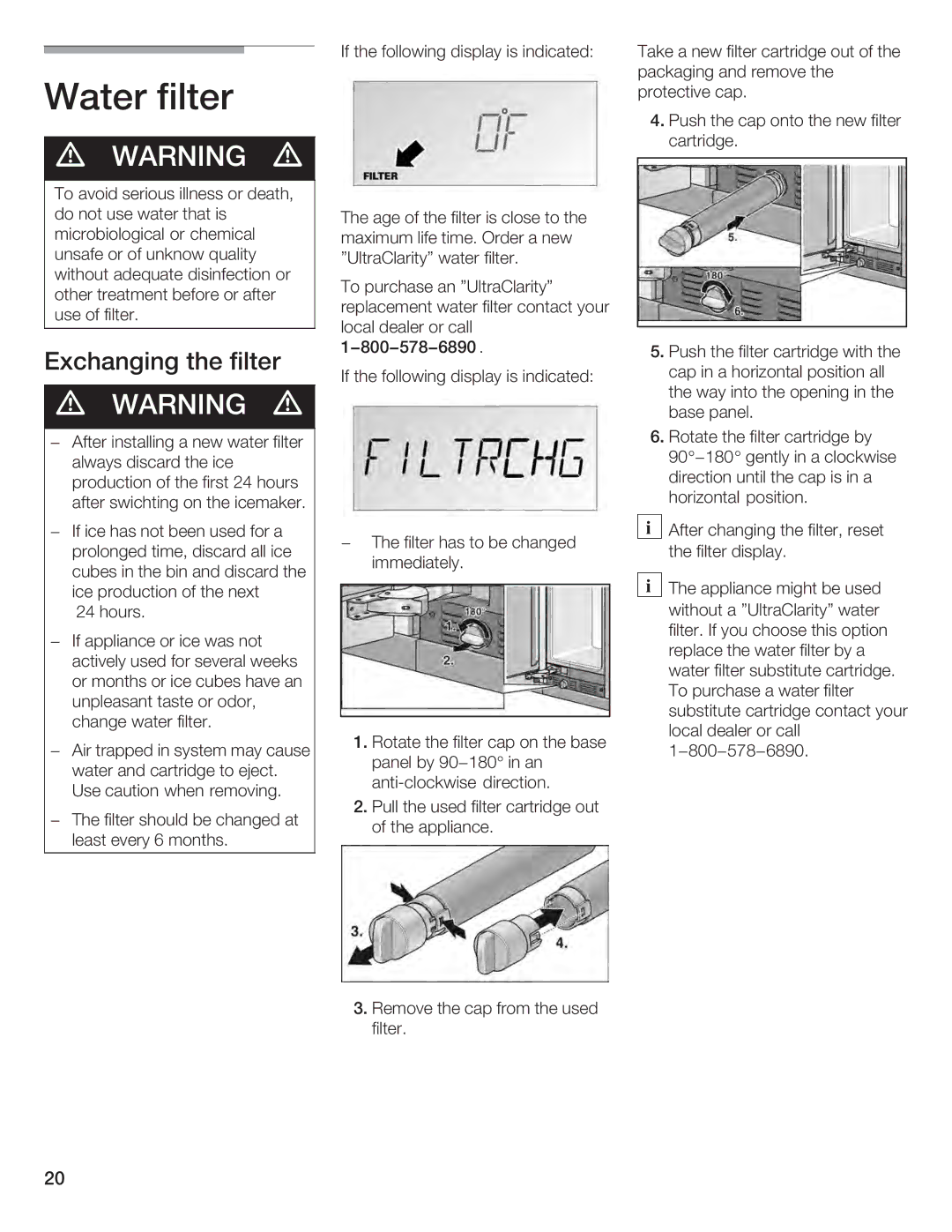 Bosch Appliances B24IF, B30IF, B24ID, B18ID, B18IF manual 