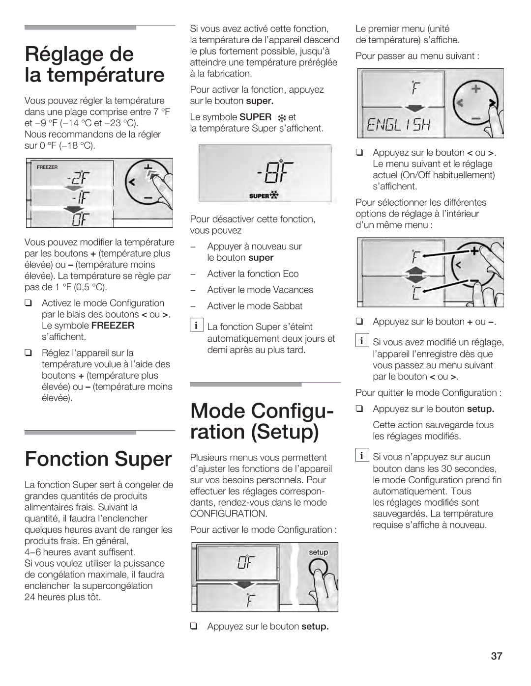 Bosch Appliances B24ID, B24IF, B30IF, B18ID, B18IF manual 