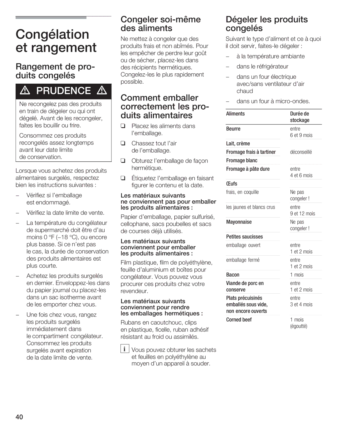 Bosch Appliances B24IF, B30IF, B24ID, B18ID, B18IF manual 