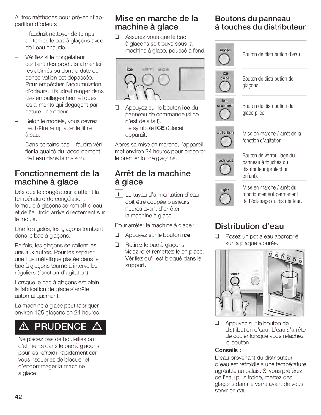 Bosch Appliances B24ID, B24IF, B30IF, B18ID, B18IF manual 