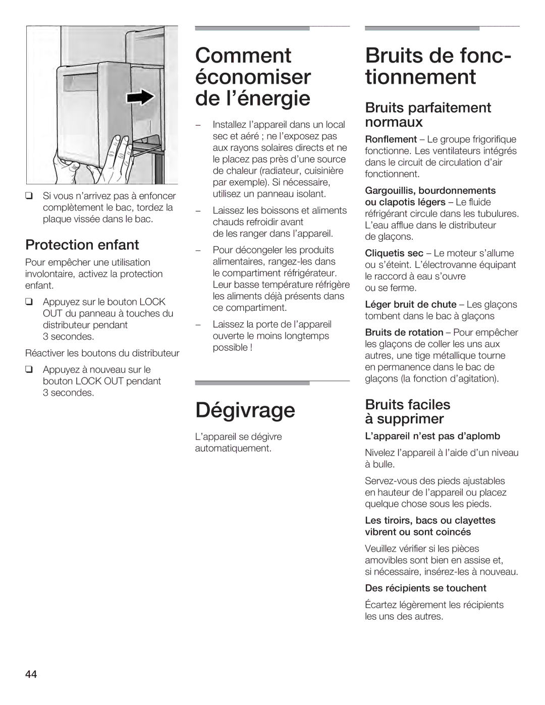 Bosch Appliances B18IF, B24IF, B30IF, B24ID, B18ID manual 