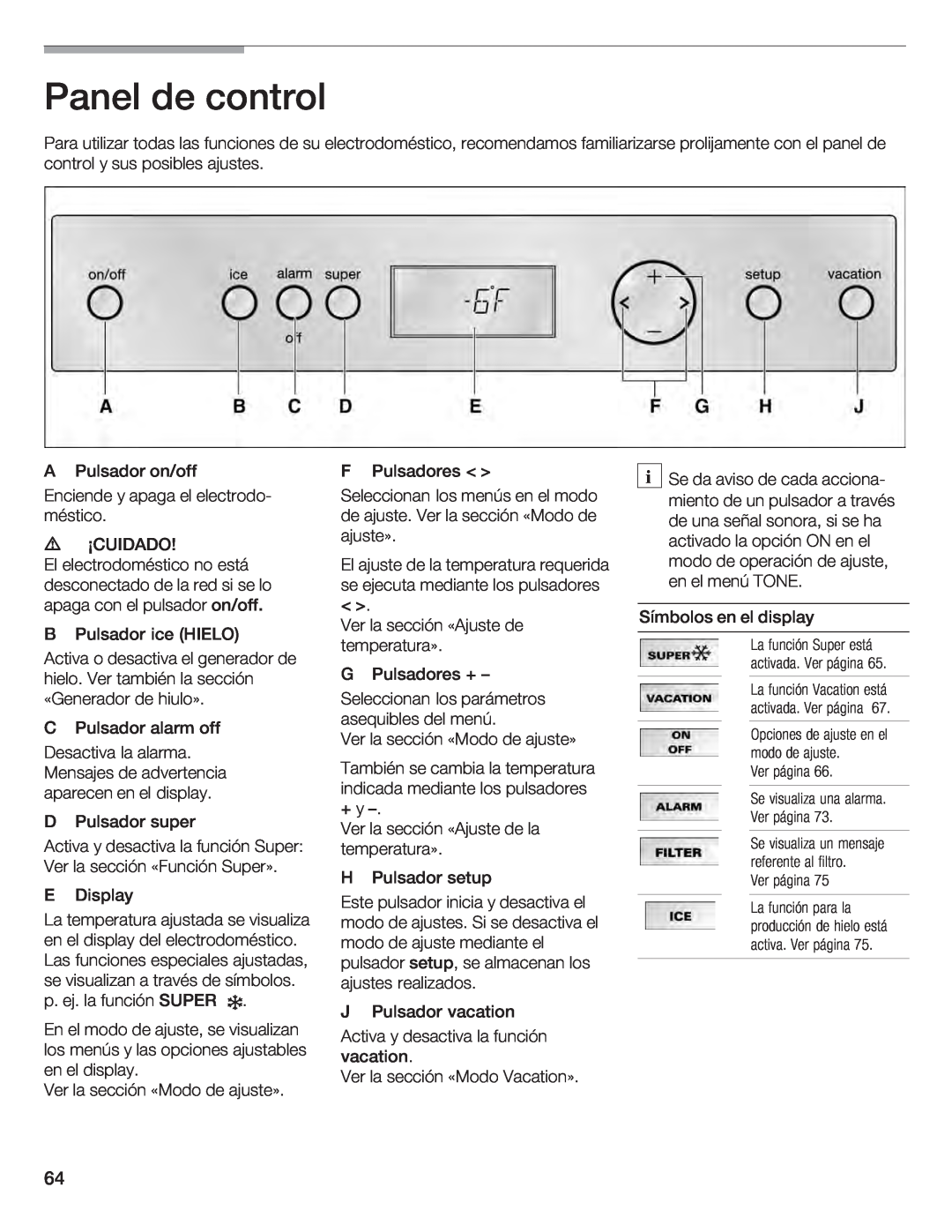 Bosch Appliances B18IF, B24IF, B30IF, B24ID, B18ID manual 