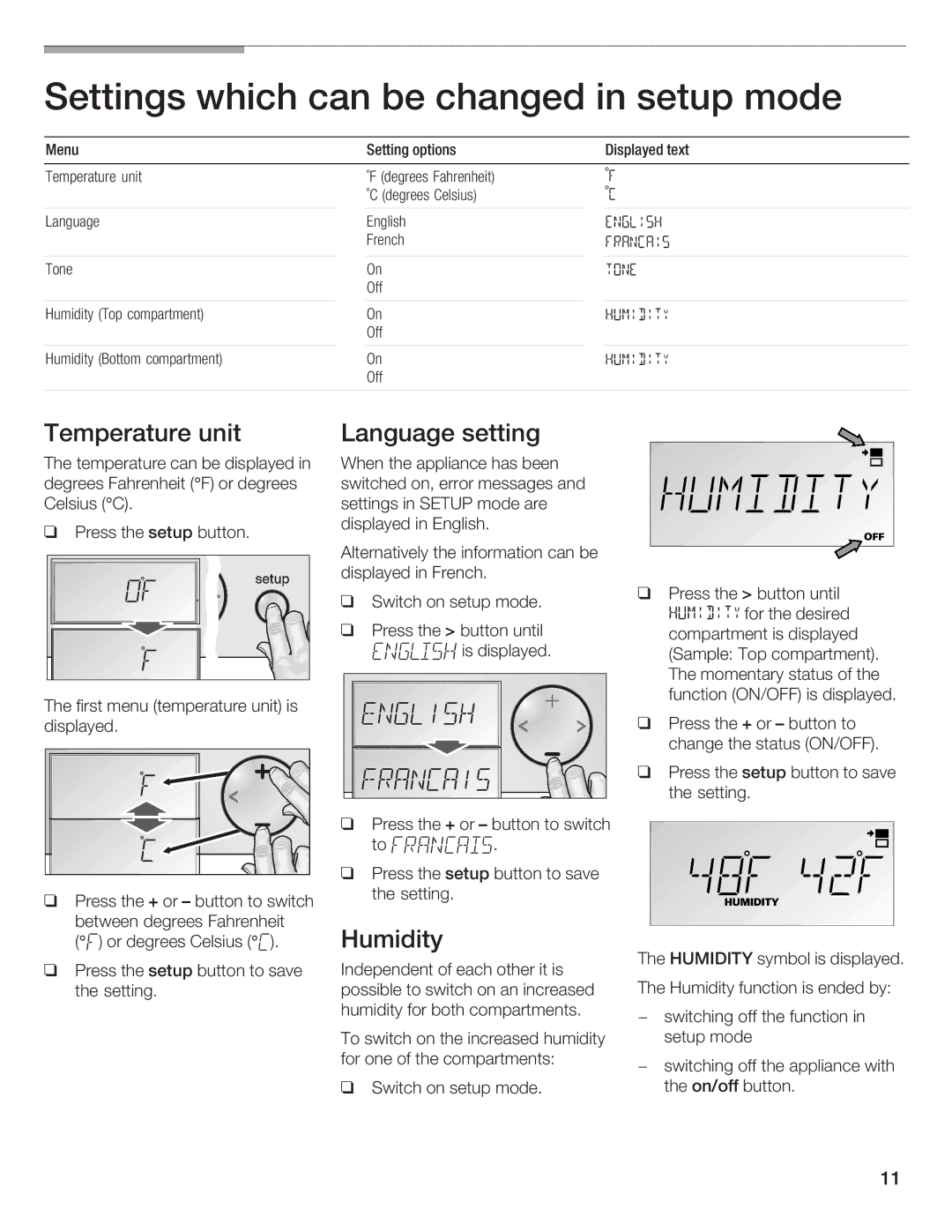 Bosch Appliances B24IW, B18IW manual English 