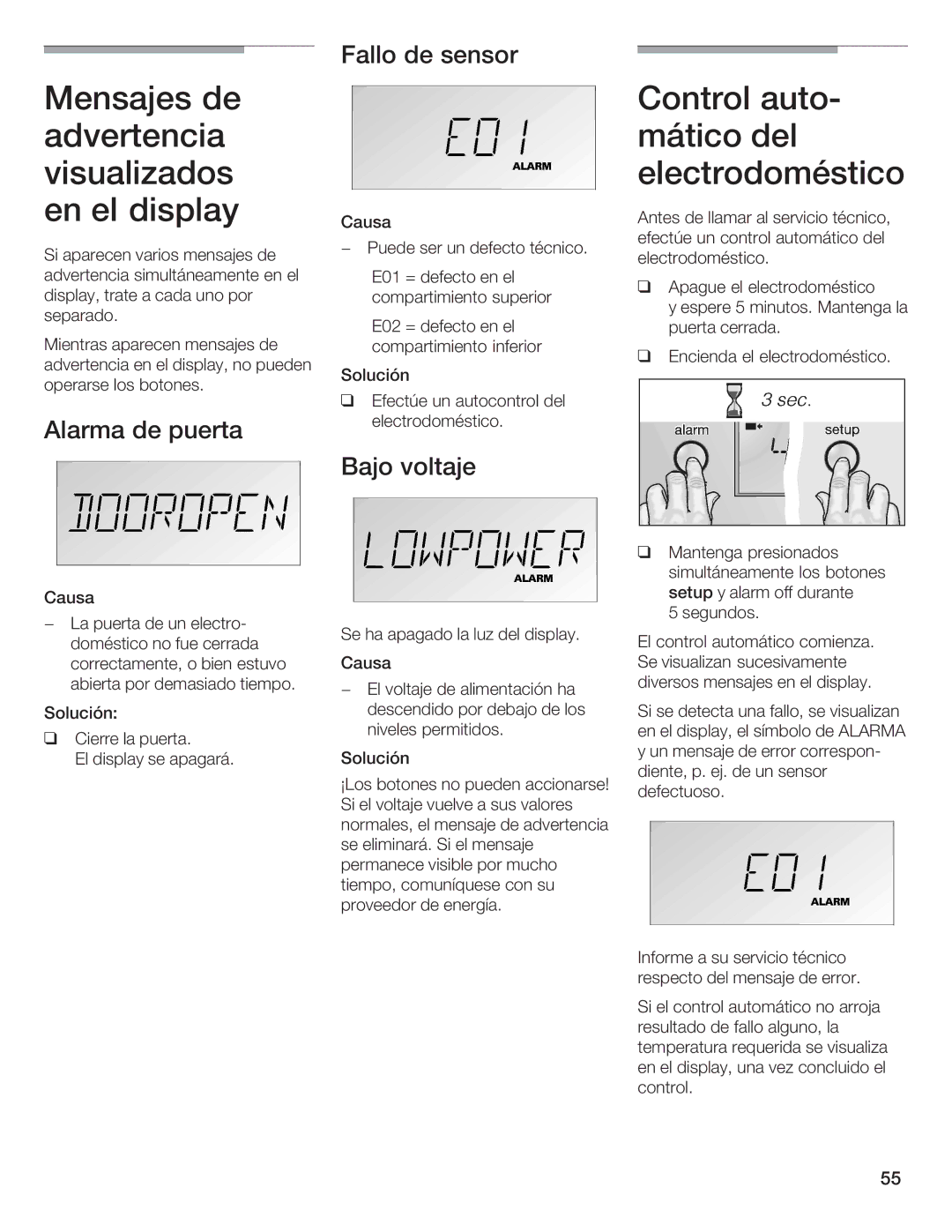 Bosch Appliances B24IW, B18IW manual 