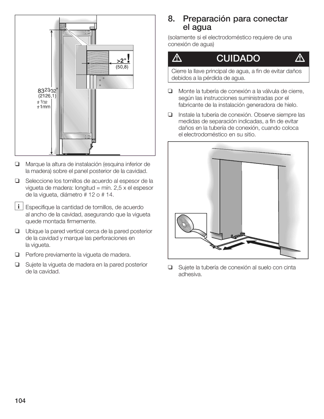 Bosch Appliances B24IW50NSP manual 