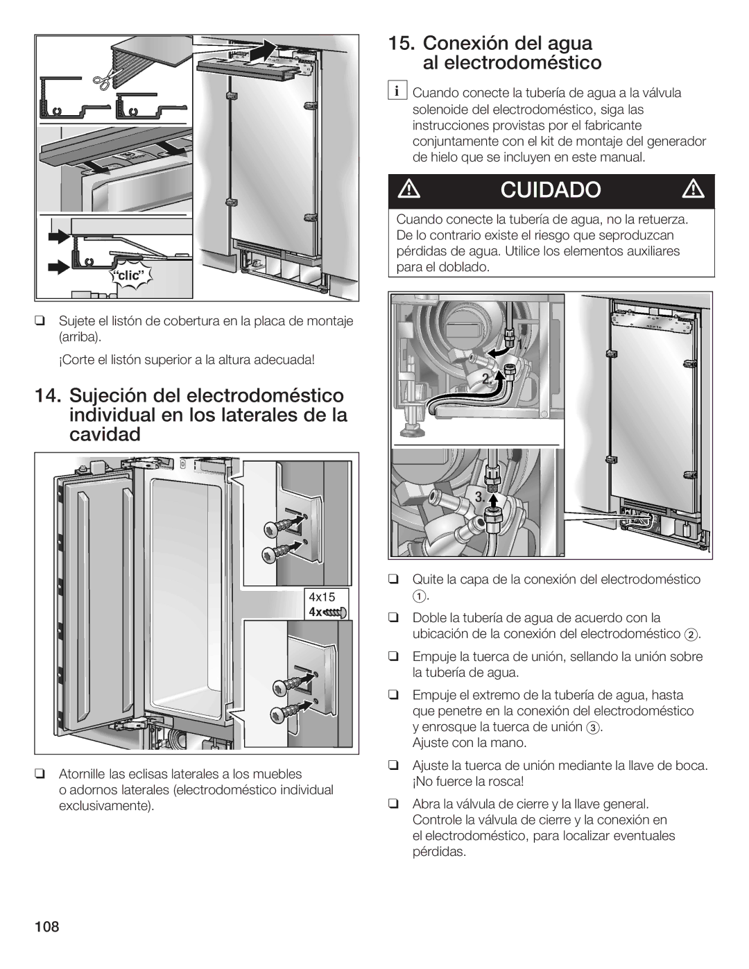 Bosch Appliances B24IW50NSP manual 