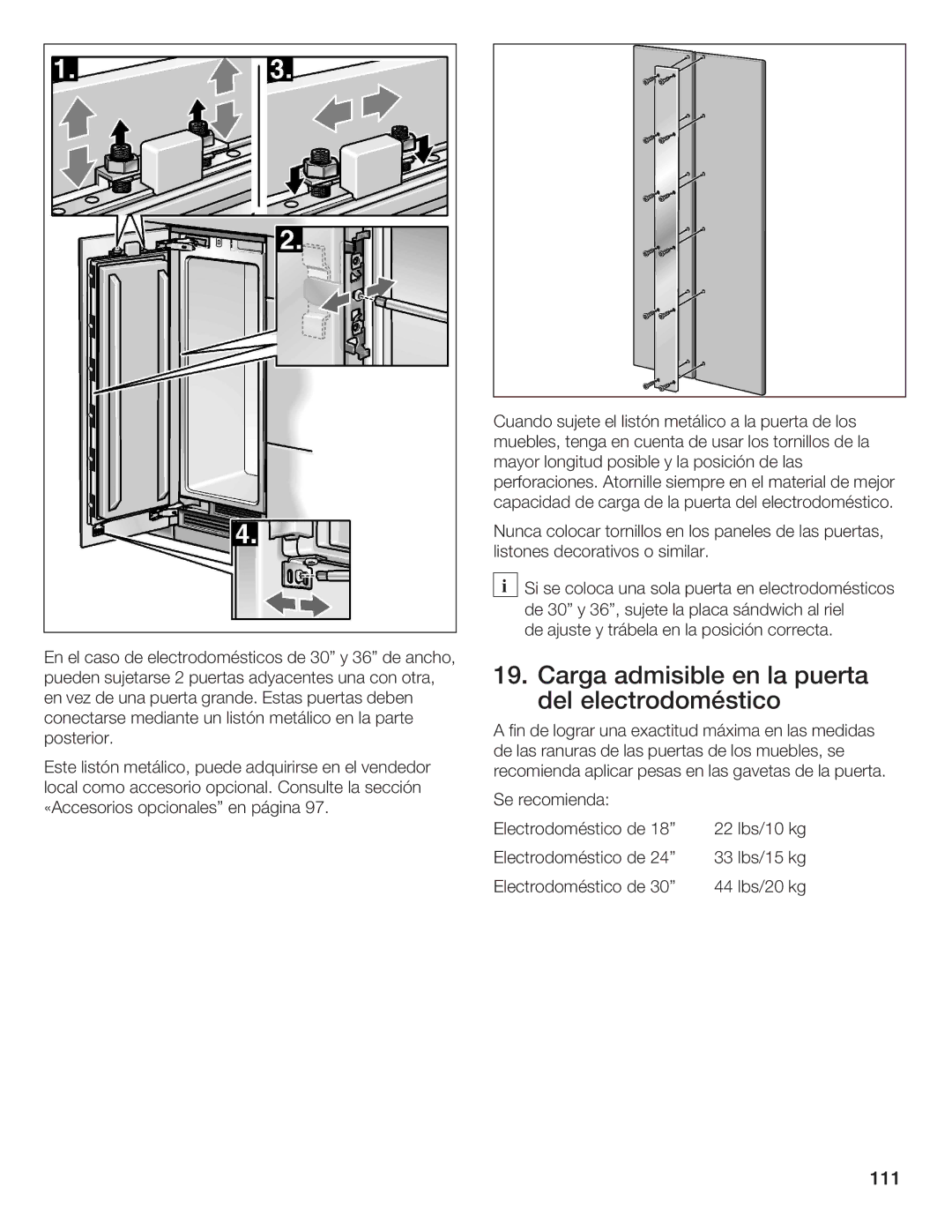 Bosch Appliances B24IW50NSP manual 