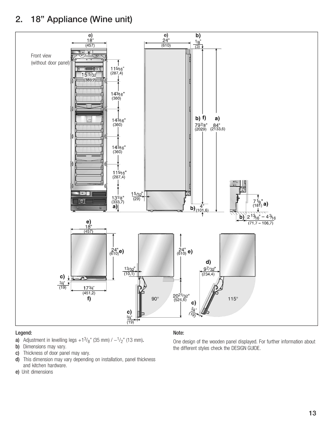 Bosch Appliances B24IW50NSP manual 