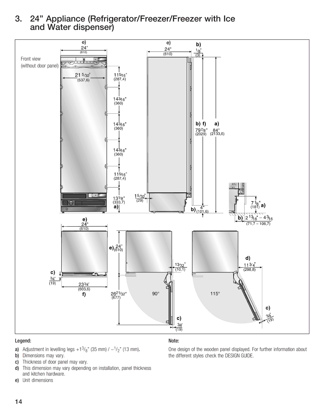 Bosch Appliances B24IW50NSP manual 