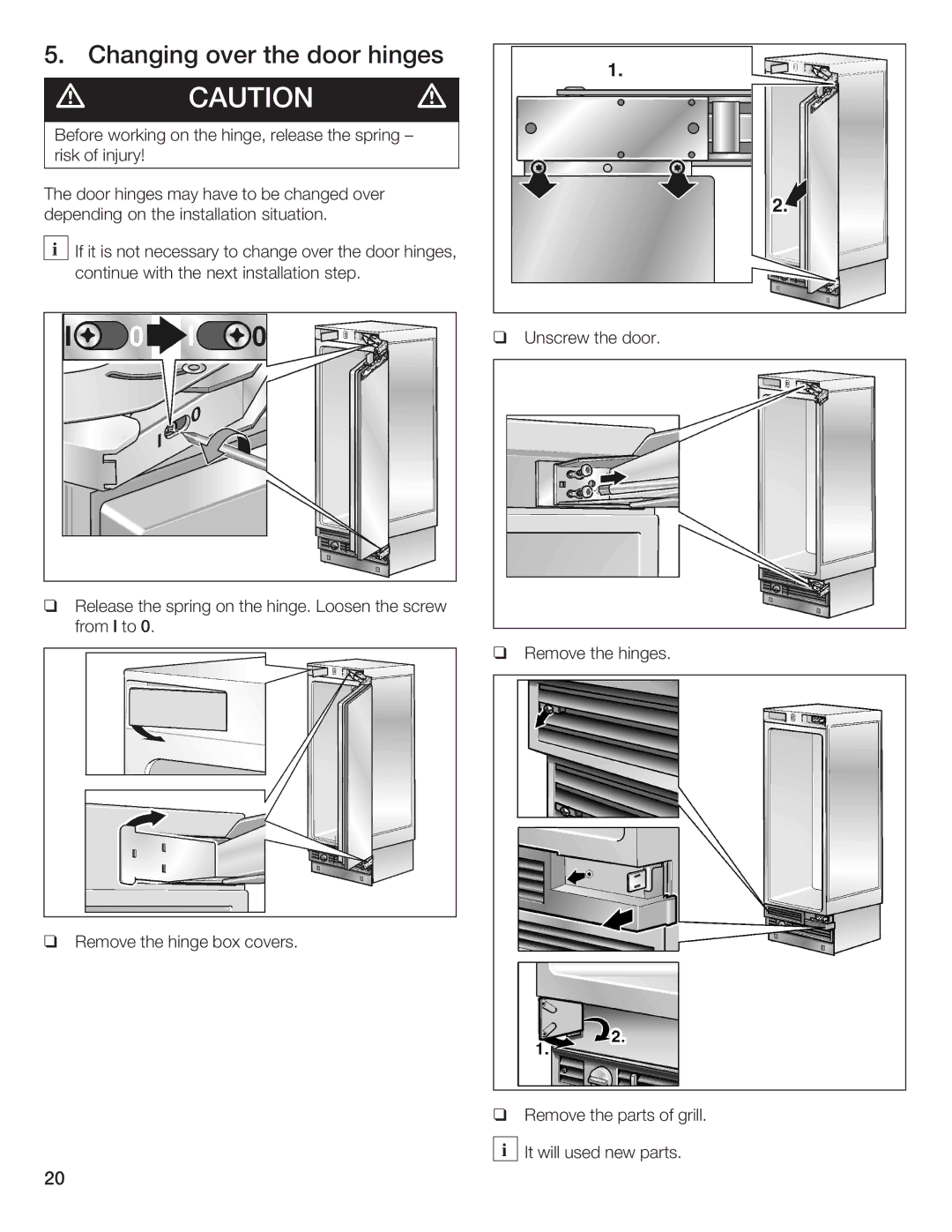 Bosch Appliances B24IW50NSP manual 