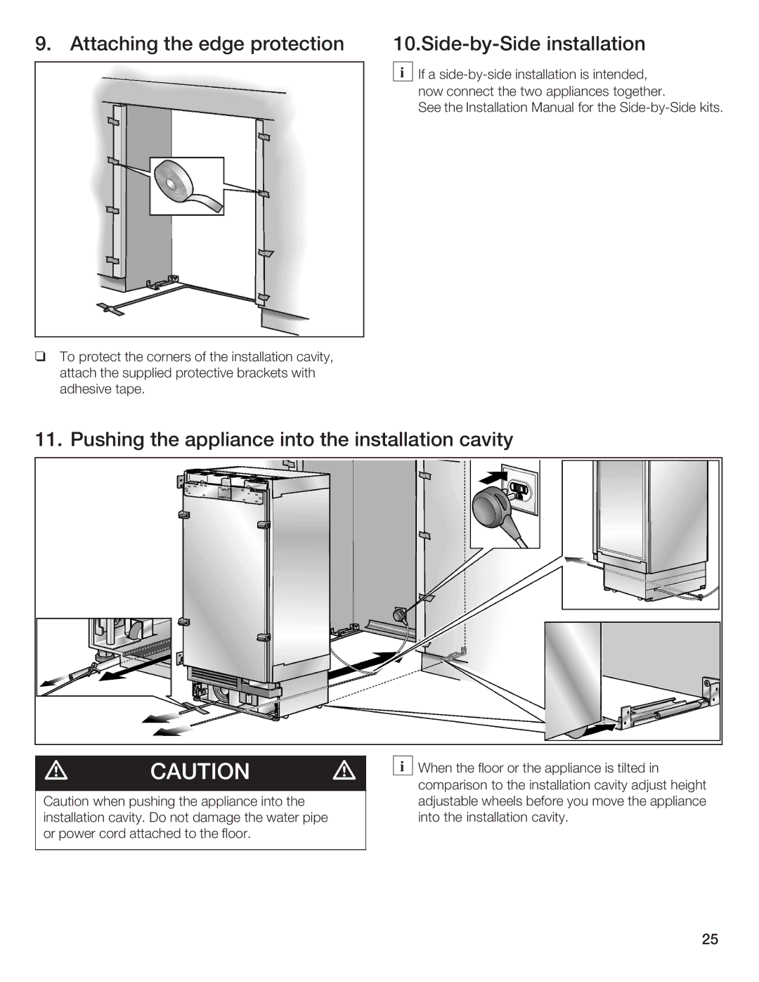 Bosch Appliances B24IW50NSP manual 