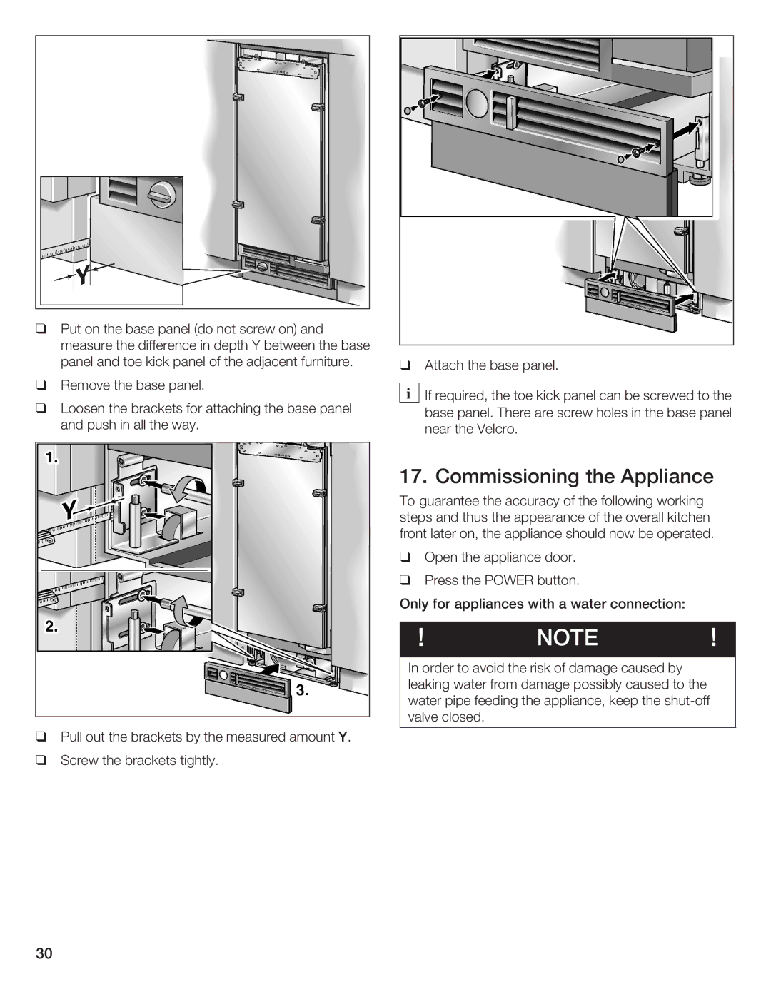 Bosch Appliances B24IW50NSP manual 