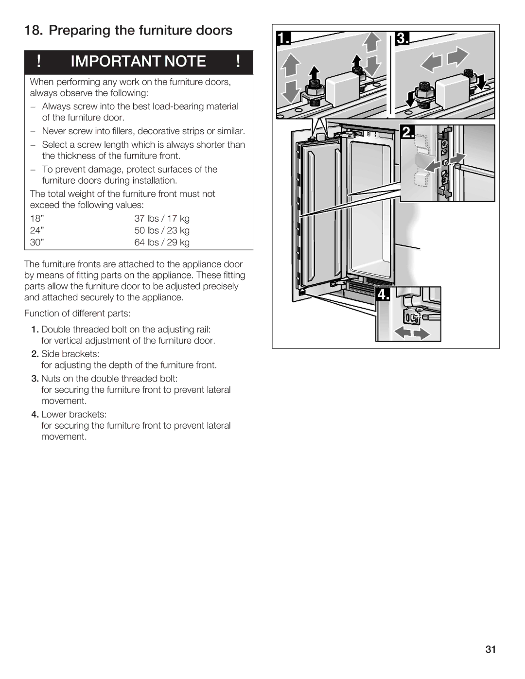 Bosch Appliances B24IW50NSP manual 